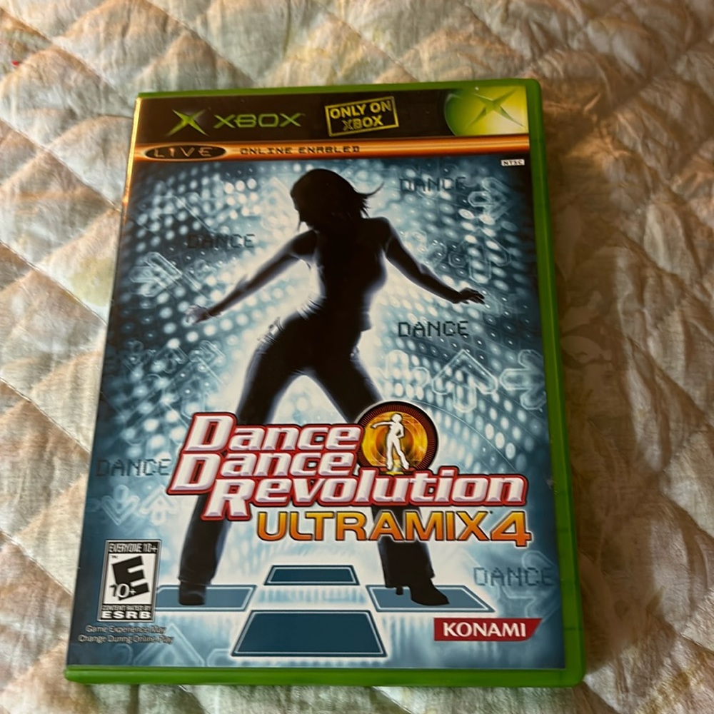 Like new Xbox live Dance dance revolution Ultramix 4